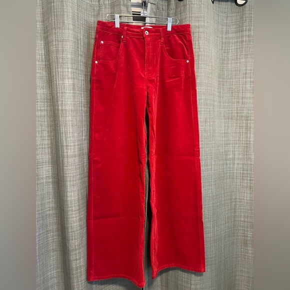Special A Pants - Special A red corduroy pants